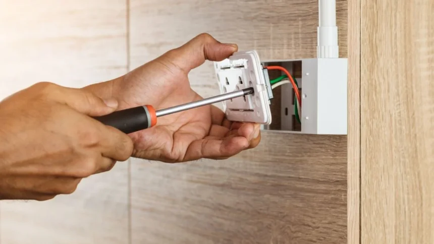 Steckdose anschließen