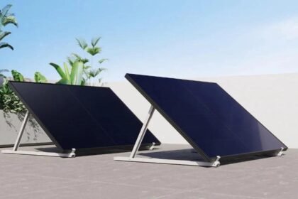 Balkon-Solarkraftwerke