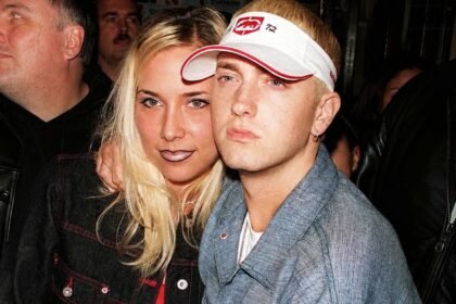 Eminem mit seiner früheren Ehefrau Kim Scott