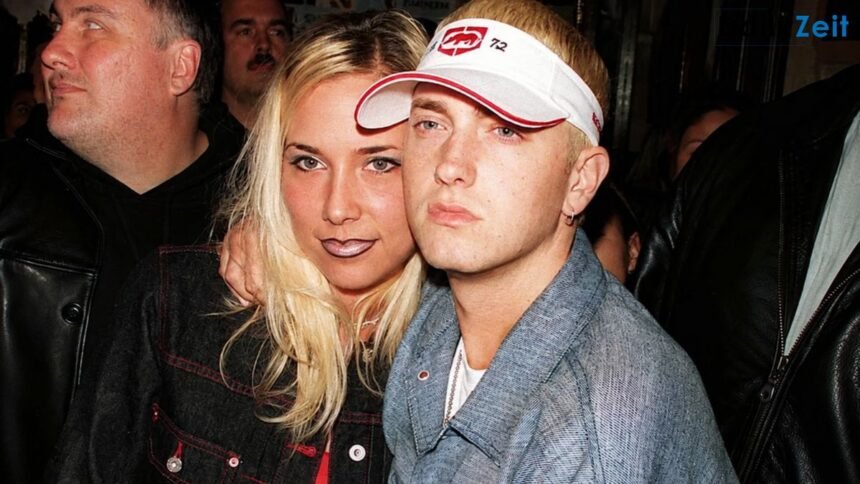 Eminem mit seiner früheren Ehefrau Kim Scott
