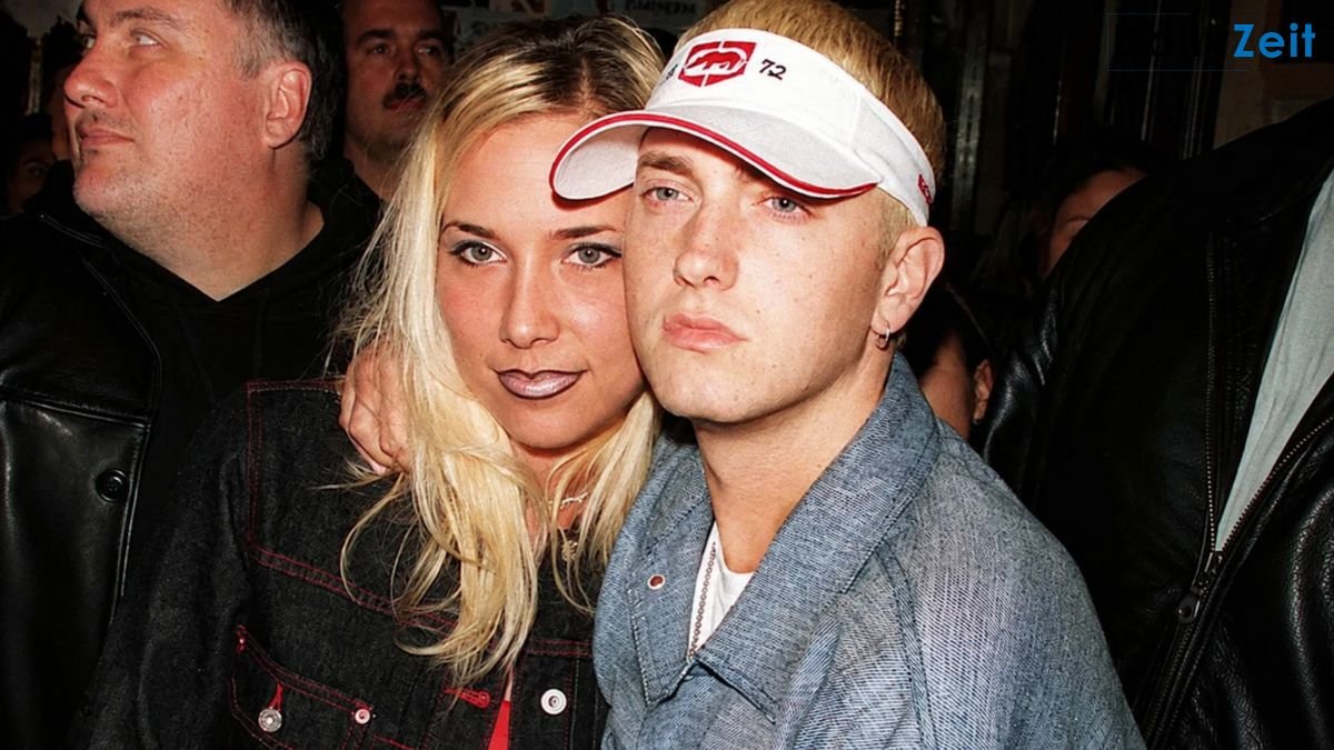 Eminem mit seiner früheren Ehefrau Kim Scott