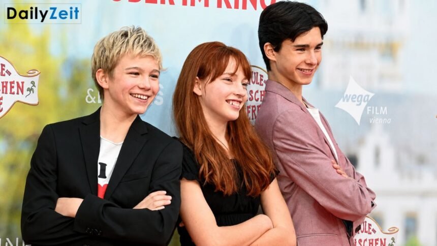 Loris Sichrovsky bei einer Filmpremiere von „Die Schule der magischen Tiere“