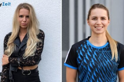 Anika Bissel, heute Anika Neuer, im Porträt.